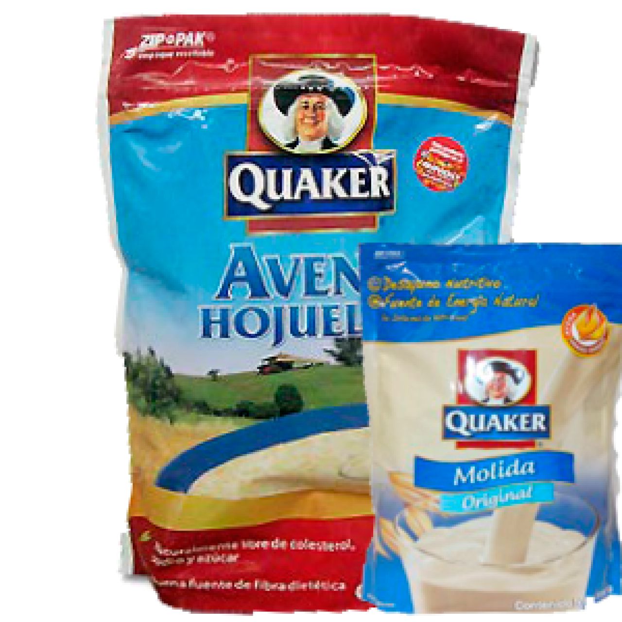 Avena quaker hojuela y molida