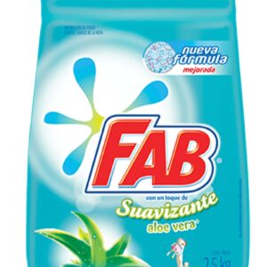Detergente FAB Aloe con Suavizante 2.25 kg