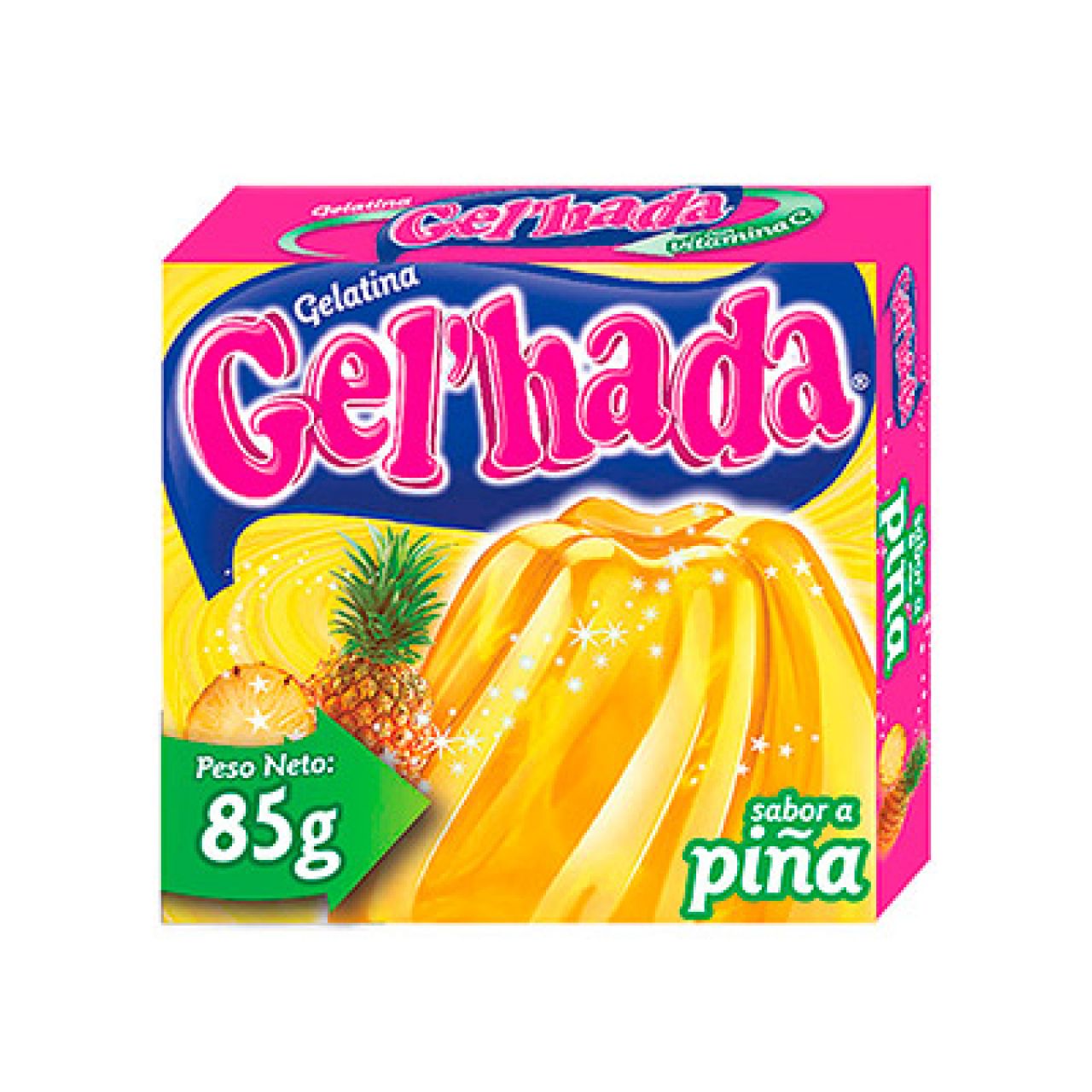 Gelatina Gel Hada X 4 Unidades + Vaso