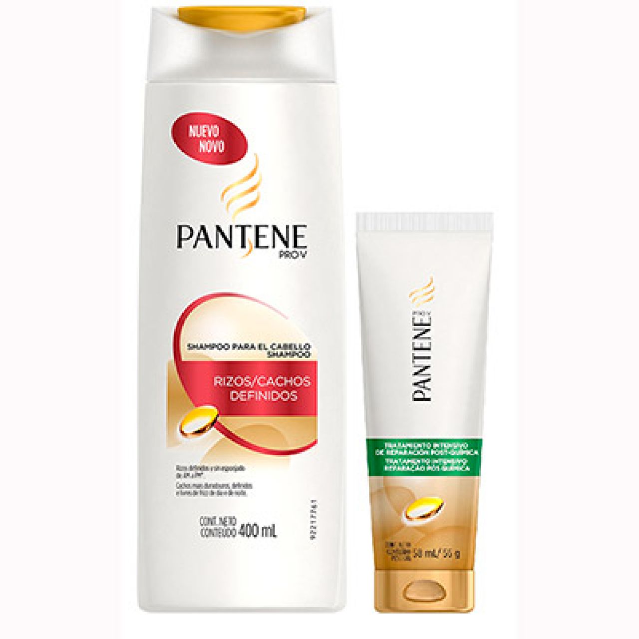 Shampoo Pantene sh k/liso kit